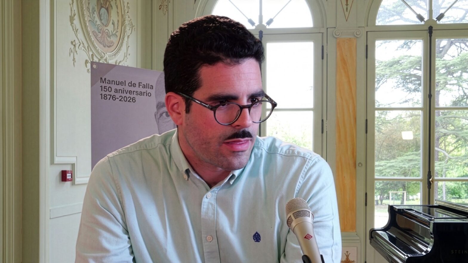 Alvaro Flores Coleto, direttore della Fundación Archivo Manuel de Falla