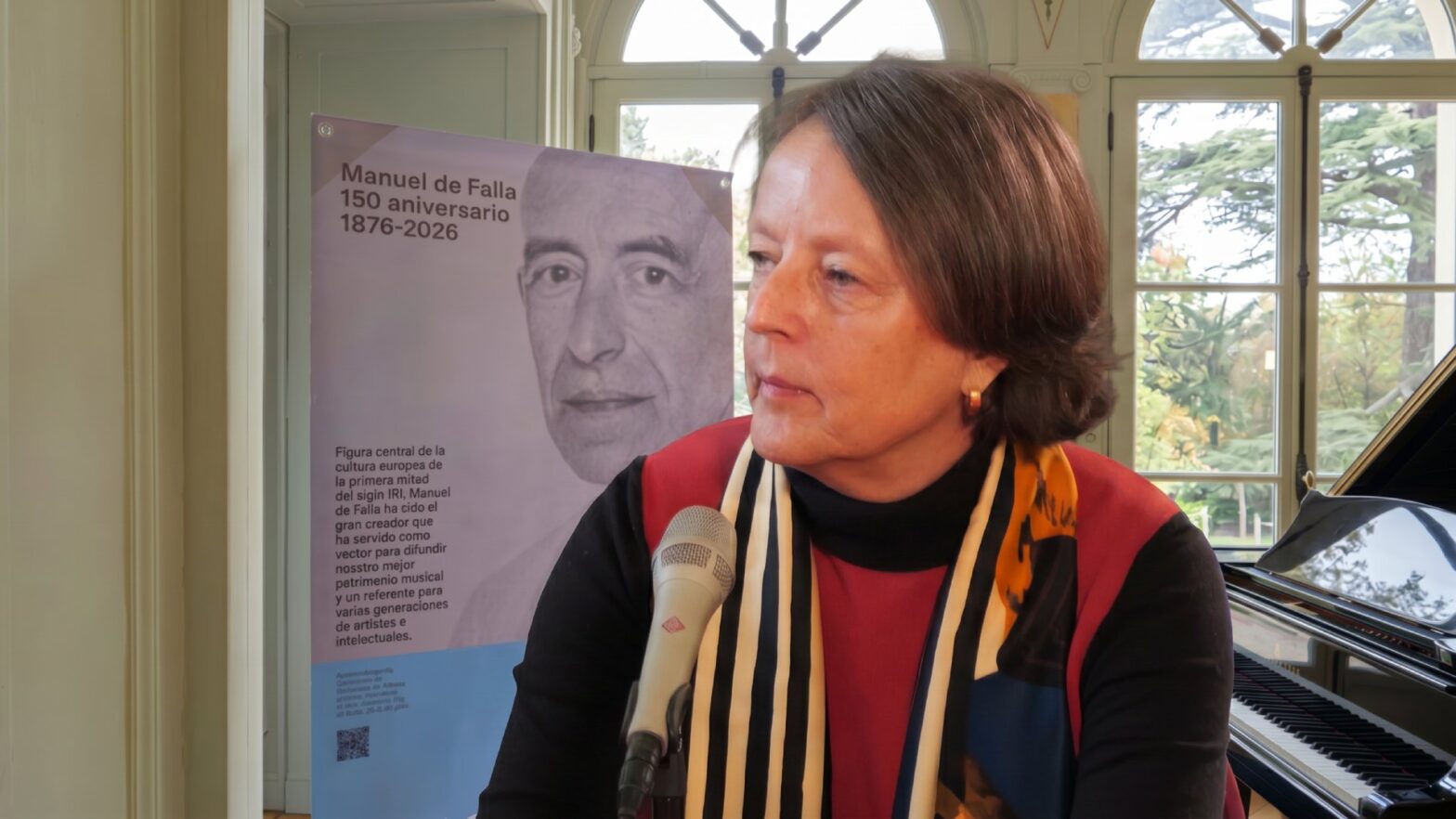 Elena García de Paredes Falla, presidentesas della Fondazione De Falla