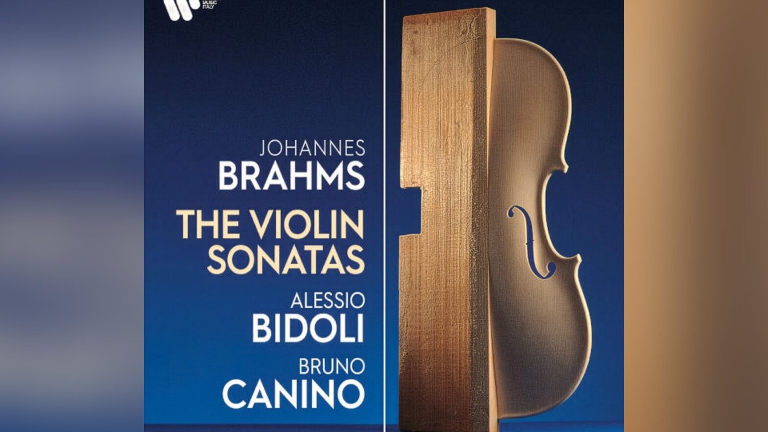 Le Sonate per violino e pianoforte di Brahms eseguite da Alessio Bidoli e Bruno Canino